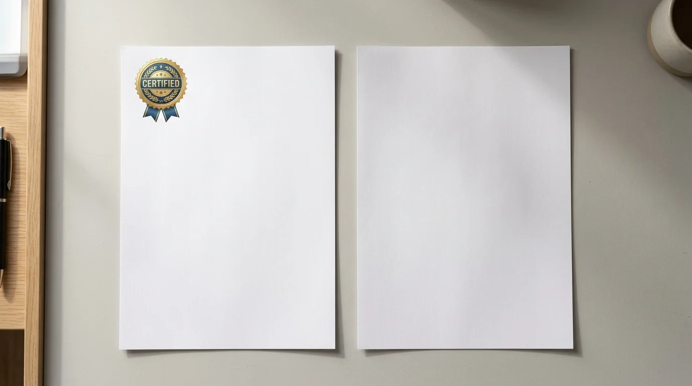 Comparaison entre label certifié et conformité réglementaire obligatoire